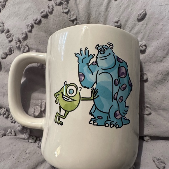 Rae Dunn THE SCREAM TEAM Monsters Inc. Disney Pixar Collection Ceramic Mug - Picture 2 of 2